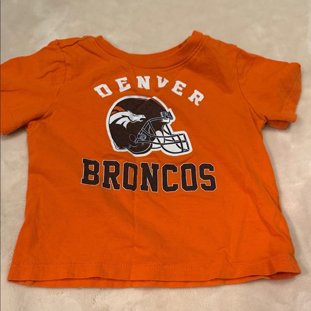NFL Denver Broncos Kids Orange Tee